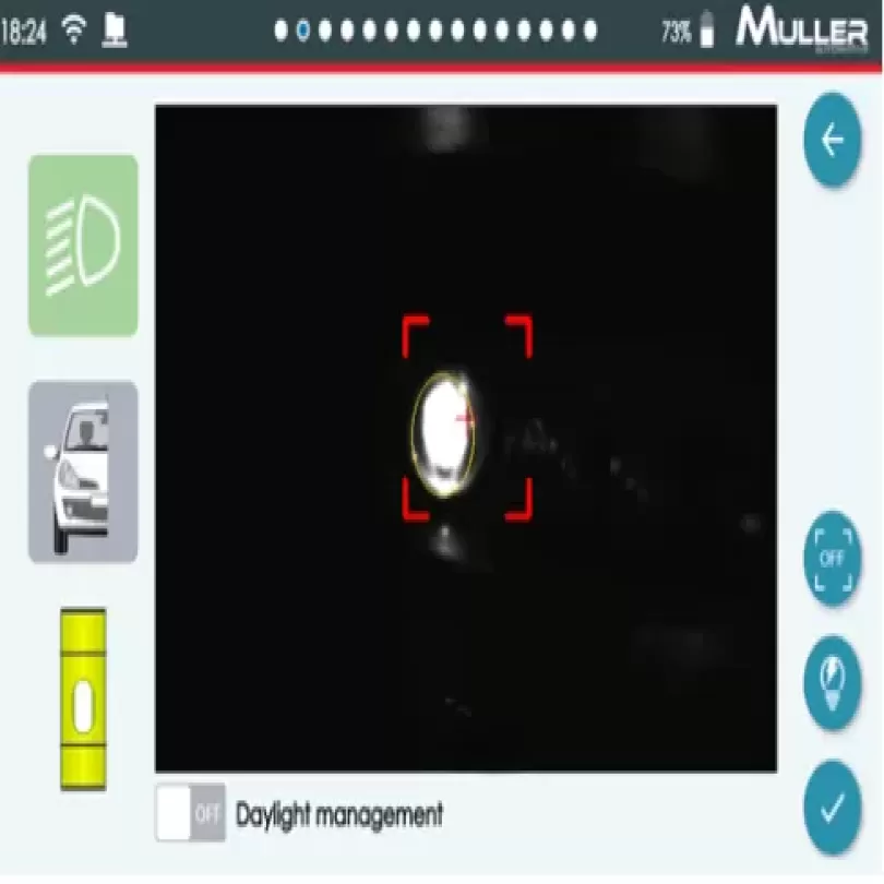 CCD HEADLIGHT ADJUSTER